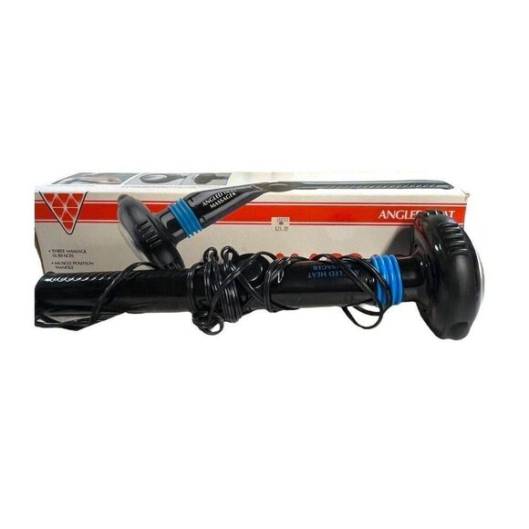 GNC Original Angled Heat Massager 2 Speed In Original Box Infared Handheld Sport - Picture 1 of 6